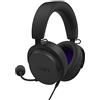 NZXT Relay Cuffie da gioco per PC con filo - AP-WCB40-B2 - Certificate Hi-Res Audio - Suono surround DTS Headphone:X - Design leggero e confortevole - Microfono rimovibile - Nere