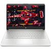 HP Laptop 14s-dq3000sl, Intel Celeron N4500, RAM 4GB DDR4, SSD 128 GB, Scheda Intel UHD, Display 14" FHD, SVA, Antiriflesso, Wi-Fi, Bluetooth 4.2, Windows 11S, Microsoft 365 Incluso, Argento