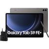Samsung Galaxy Tab S9 FE+, Caricatore incluso, Display 12.4" TFT LCD PLS, Wi-Fi, RAM 8GB, 128GB, 10.090 mAh, Exynos 1380, Android 13, IP68, Gray, [Versione italiana] 2023