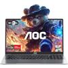 AOC PC Gaming Portatile AMD Ryzen 7 5825U(Fino 4,5Ghz),16GB NVME y eMMC 512GB SATA SSD (4 TB) Gaming Notebook, Radeon Vega 8, Tastiera Retroilluminata, Laptop 16,1 Pollici BT5,2/WiFi-6 BATTERE Core i7