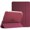 ProCase Custodia iPad Air 11" M2 2024, Cover iPad Air 6/5/4 Generazione (10,9 Pollici Modello 2022/2020), [Supporta Ricarica di Pencil 2] Smart Cover Leggero Auto Svegliati/Sonno -Vino