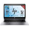 HP Elitebook Folio, Notebook Pc portatile Pronto All'uso, Display 14", Intel Core i7, Ram 8GB, SSD 240GB, Win 10Pro, Pacchetto Libre Office (Ricondizionato)