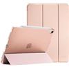 ProCase Custodia iPad Air 11" M2 2024, Cover iPad Air 6/5/4 Generazione (10,9 Pollici Modello 2022/2020), [Supporta Ricarica di Pencil 2] Smart Cover Leggero Auto Svegliati/Sonno -Oro Rosa