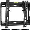 BONTEC Staffa TV per 17-45 Pollici con Schermo al Plasma LED/LCD/OLED, Inclinabile Ultra Sottile Supporto TV Parete, Peso Fino a 30 kg, Max VESA 200 x 200 mm