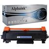 alphaink Toner Compatibili (SENZA CHIP) con Brother TN2420 TN-2420 TN2410 per MFC L2710DW L2710DN L2730DW L2750DW HL-L23210D L2350DW L2370DN L2375DW DCP-L2510D L2530DW L2550DN (Nero NO CHIP)