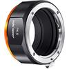 K&F Concept Lente Mount Adattatore Manuale Fuoco: Compatibile con Pentax K (PK) Lente a Sony E Mount Corpo Fotocamera