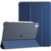 ProCase Cover iPad Pro 13 Pollici (M4) 2024 (A2925 A2926 A3007), Custodia iPad Pro 13" 7 Generazione, Ultra Sottile Leggero Cover con Auto Svegliati/Sonno -Blu Marino