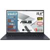 ASUS notebook i7, pc portatile Expertbook 1355U, ram 32 Gb, Ssd 1 Tb Nwme, Display 15.6, IRIS Xe UHD, Wi fi 6, Bt, tastiera retroilluminata, Windows 11 Pro, Laptop i7