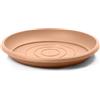 IMJ-Global Sottovaso Ø25 cm per vaso Terracotta Tondo fioriera per piante Fiori POD25 da interno esterno Tondo in plastica