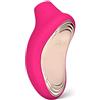 LELO SONA 2 Cruise Succhia Clitoride per Donna ad Onde Soniche, Impermeabile, con Cruise Control per un Piacere Ancora Maggiore, Cerise