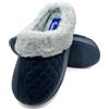 Sani' Pantofole Donna Invernali Ciabatte da casa con Pelliccia Comode Punta Chiusa Calde Morbide Peluche Antiscivolo Impermeabili (Blu, Sistema Taglie Calzature EU, Adulto, Donna, Numero, Media, 38)