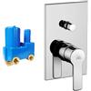 Paffoni Miscelatore doccia ad incasso con deviatore Paffoni Red 1/2 RED015CR