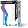 GLORIA MED SpA Kit Post Operatorio KL2 Calza Coscia Beige Tg.M Corto GloriaMed