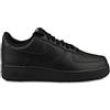 NIKE Air Force 1 '07, Scarpe Uomo, Triple Black, 46 EU