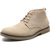 Bruno Marc Stivaletti Chukka Invernali da Uomo Stivaletti Stringati in Pelle Scamosciata Stivali Uomo Desert Boots,Size 41.5,Nero,Chukka