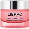 Lierac Supra Radiance Crema Viso Antirughe Illuminante con Acido Ialuronico, Pelle da Normale a Secca, Formato da 50 ml