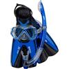 Mares Aquazone Set x-One Pirate, Set Composto da Maschera, Boccaglio e Pinne, Bambino - Unisex, Blu, S