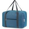 Narwey Bagaglio a Mano 40x20x25 Ryanair Borsone da Viaggio Pieghevole Borsa da Cabina Aereo Borsa Palestra Borsa Weekend (Blu Navy)