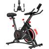 Micyox MX619 Cyclette Professionale, Bici da Fitness con Resistenza Magnetica, Volano da 15kg, Sensore Pulsazioni, Display RPM e Supporto per iPad, Indoor Bikes per Casa