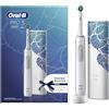 Oral-B Spazzolino Elettrico Ricaricabile Pro 3 3500 Bianco, 1 Testina, 1 Custodia Da Viaggio. 1 Spazzolino