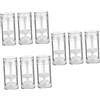 WOONEKY 9 Pz tubo deodorante tubi deodoranti vuoti tubi per lucidalabbra tubi vuoti blush stick blush contenitori porta lucidalabbra tubi di lucidalabbra vuoti come Transparent