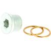 XLTECH XL Tech 300077 - Tappo di Scarico con Guarnizioni per Alfa Romeo e Fiat - Diametro 22 mm