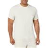 Amazon Aware Maglietta Sportiva a Maniche Corte vestibilità Aderente Uomo, Beige, XL