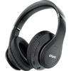 Uliptz Cuffie Wireless, 65 Ore Di Riproduzione, Over Ear, Senza Fili, Stereo HiFi con Microfono, Cuffie Bluetooth 5.3 per Viaggio/Ufficio/Telefono/PC (Nero)