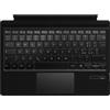 Qulose Surface Pro Keyboard per Microsoft Surface Pro 7 Plus/Pro 7/Pro 6/Pro 5/Pro 4/Pro 3, Tastiera Bluetooth Wireless, Type Cover con Batteria Ricaricabile, Touchpad Multi-gesture, Layout QWERTY
