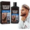 Cynamus Macchie Barba Shampoo, Capelli E Tintura Per La Barba Baffi & Barba Tintura per La Barba Per Laminazione Capelli Grigii, Dye Eliminates Grey Elimina i Capelli grigi Per Un Aspetto Più Pieno