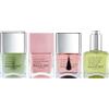 Nails Inc - Set di 4 pezzi per manicure e pedicure, base coat, smalto rosa a lunga durata, asciugatura rapida, olio di riparazione per unghie, qualità da salone di bellezza
