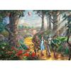 Schmidt 58426 Thomas Kinkade, Wizard of Oz, Follow The Yellow Brick Road, Puzzle da 1000 Pezzi