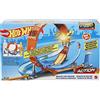 Hot Wheels - Playset Schianti Acrobatici del Loop Gigante da 71 cm Pista Macchinine con Veicolo e Lanciatore, Giocattolo per Bambini 5+Anni, HCB00