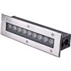 WZYJLyds Faretti da Incasso for Esterni Luce interrata rettangolare all'aperto Lampada da terra da giardino impermeabile Illuminazione del percorso Progetto illuminotecnico luci da terra for esterno ( Colore :