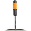 Fiskars Zappa, Testa di attrezzo, Lunghezza: 25 cm, Larghezza: 18,5 cm, Testa in acciaio, Nero/Arancione, QuikFit, 1000677