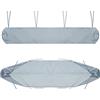 YFFS Custodia per Tenda da Sole Protezione Solare Custodia Antipolvere con Cordino per Patio Esterno da Giardino Sostituzione Impermeabile della Copertura della Tenda (5m / 16.40ft,argento)