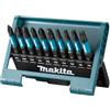 Makita E-12011 Set Inserti 50mm Impact Black PH PZ 10 Pezzi