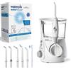 Waterpik Idropulsore Dentale Ultra Professional con 7 Testine e Sistema Avanzato di Controllo della Pressione con 10 Impostazioni, Strumento di Rimozione della Placca Dentale, Bianco (WP-660EU)