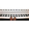 QMG Tabella note per pianoforte e tastiera 88 tasti, da utilizzare dietro i tasti, strumento visivo ideale per principianti che imparano