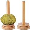 Ristyur Porta Gomitoli in Legno, Porta Bobina da Tavolo, Filatore Porta Filato Girevole, Filatore Filato per Uncinetto, Dispenser Filo Portatile per Gli Amanti del Lavoro A Maglia