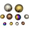 PLAYLEARN Palline Metalliche Riflettenti - 10 Pezzi