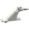 Schellenberg 11122 Piastra di supporto cerniera tapparelle a manovella, interasse fori 73 mm, bianco, Angolo 90°