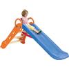 Colibrì Scivolo da Giardino per Bambini, 2-6 Anni, scivolo da giardino per bambini da casa Esterno e Interno Grande 3 Anni 4 Anni Scivolo Multicolore Bimbcm, Plastica Resistente, Montaggio Facile, Multicolore