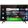 TCL 32ES570F Tv Led 32" Full Hd Android Tv Dvbt2 S2 Dvbts2 Amazon Netflix 10w