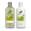 Dr.Organic Dr Organic Tea Tree Shampoo e Balsamo, Purificante, Radici Grasse, Naturale, Vegano, Senza Crudeltà, Senza Parabeni e SLS, Plastica Riciclabile e Riciclata dai Mari, Biologico, 265ml x2