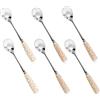 CUCCHIAINO CAMPO AI FIORI SET 6 PZ INOX C/MANICO CERAMICA