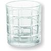 BICCHIERE QUADRATO SET 6 PZ VETRO