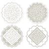 DECORATION RICCIOLI DI FATA SET 4 PZ CERAMICA/SUGHERO