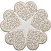 SOTTOPENTOLA RICCIOLI DI FATA CERAMICA/SUGHERO