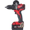 Milwaukee Trapano avvitatore brushless con percussione M18™ (M18 BLPD2-502X)